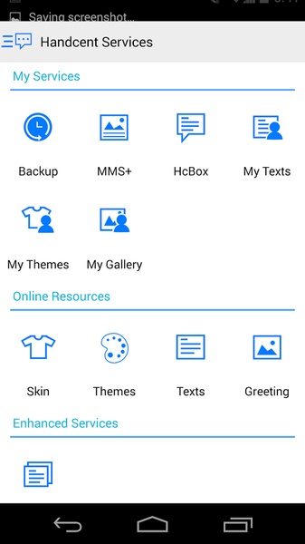 Handcent 6 Skin iOS7 - Preview 4