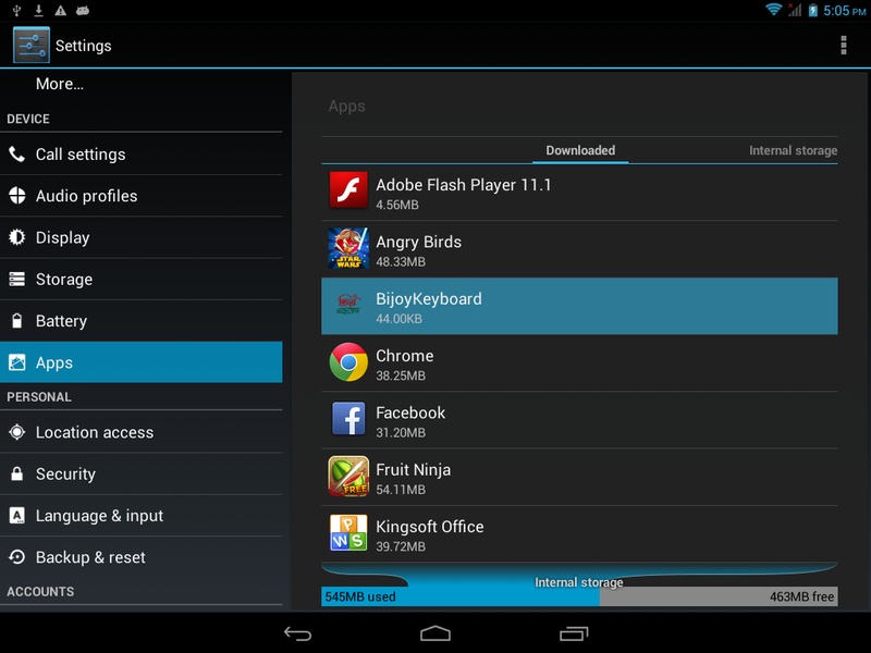 Bijoy Keyboard - Preview 2