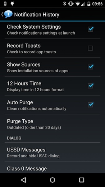 Notification History - Preview 1