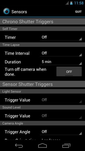 Sensor Camera - Preview 2