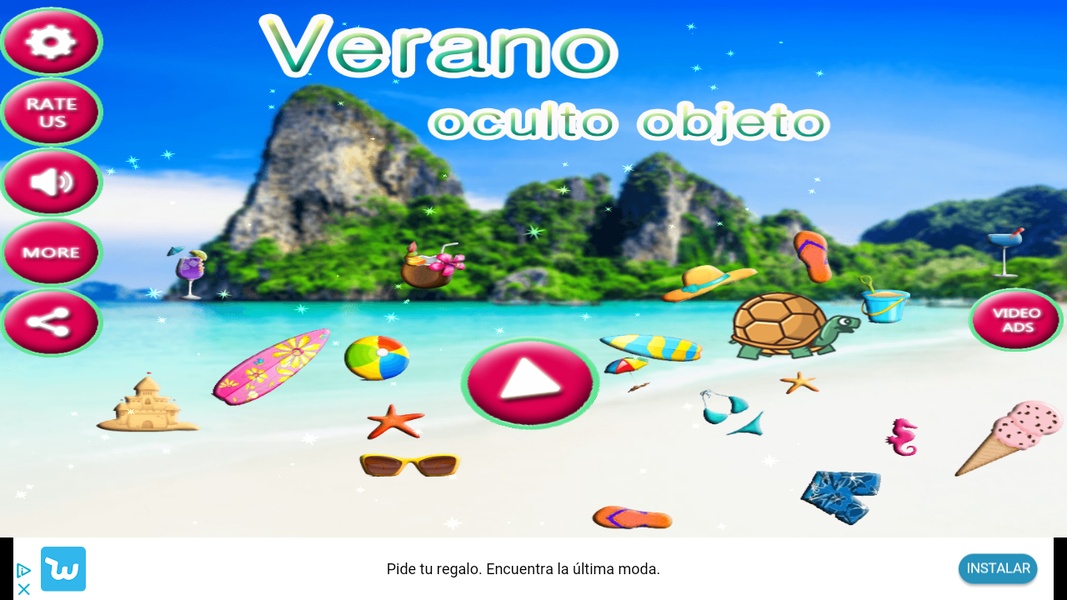Hidden Object - Summer Beach Adventure - Preview 1