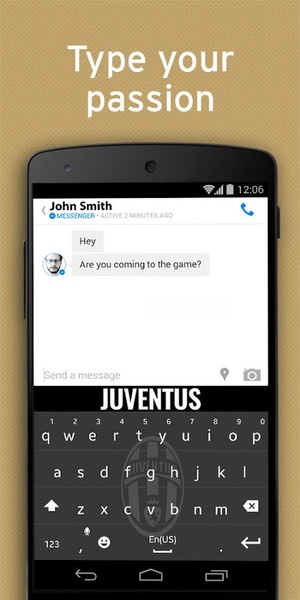 Juventus FC Official Keyboard - Preview 6