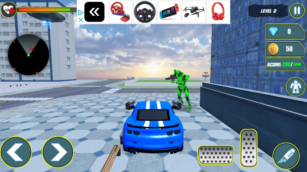 Tank Robot Transform Wars - Preview 1