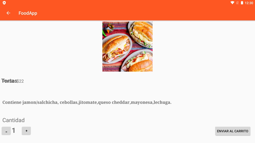 FoodApp - Preview 3