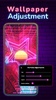 Neon Hearts Live Wallpaper screenshot 1