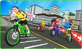 Kids School Time Bicycle Race screenshot 13