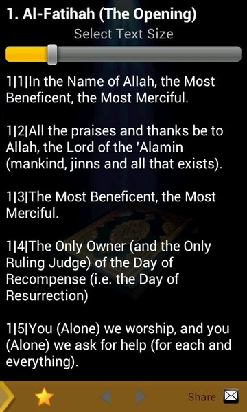 Quran English - Preview 1