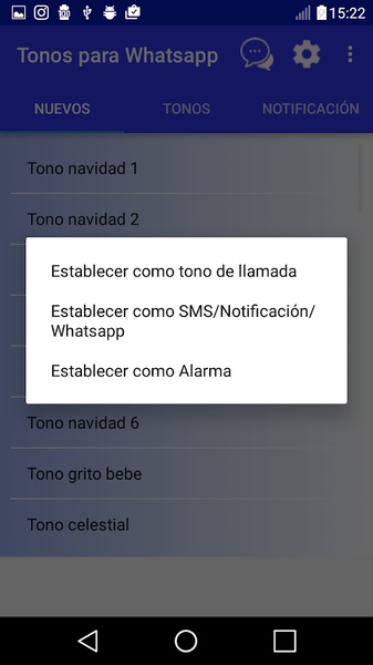 Tonos notificaciones - Preview 2