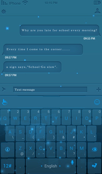 Light Of Science TouchPal Theme - Preview 3