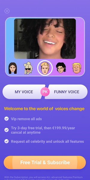 Funny Voice Changer - Preview 1