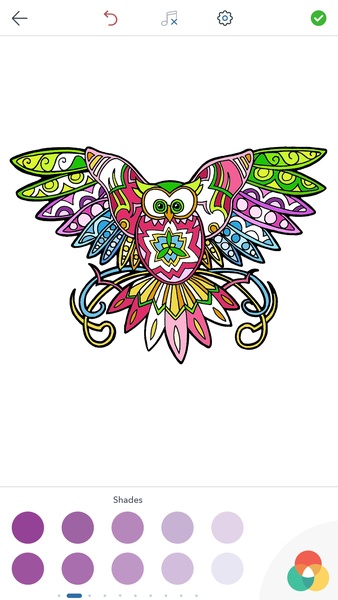 Owl Coloring Pages for Adults - Preview 2
