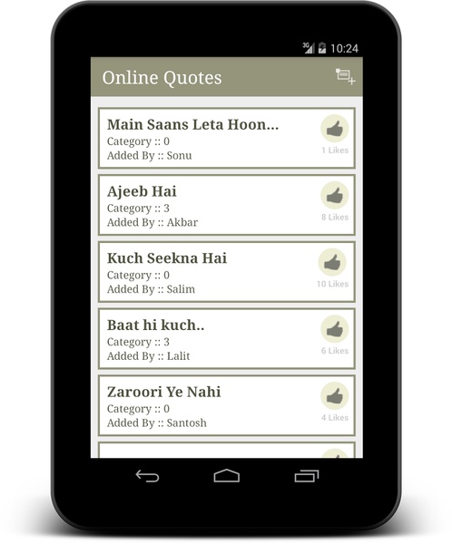 Hindi Love Shayari and SMS - Preview 2