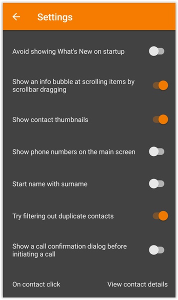 Simple Contacts - Preview 3