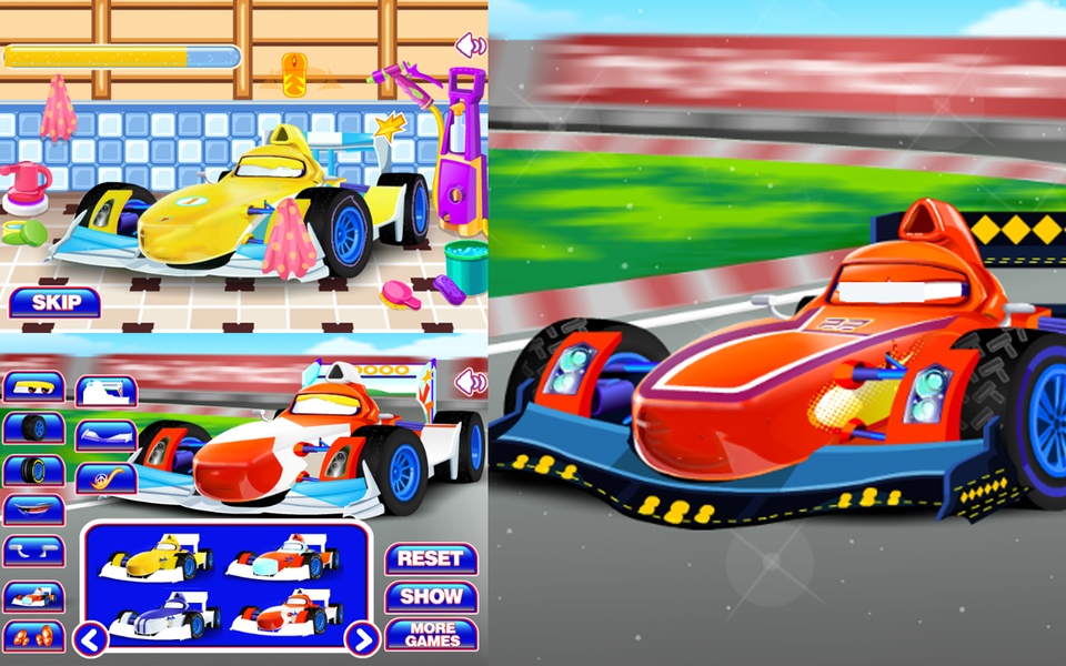 Racing Car Wash - Preview 1
