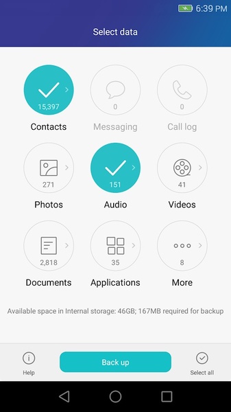 Huawei Backup - Preview 2
