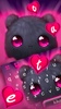 Cute Black Cat Theme screenshot 3