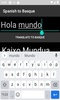 Spanish to Basque Translator screenshot 3