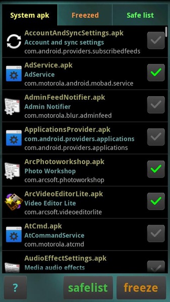 SystemApk Manager - Preview 4