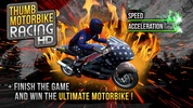 Thumb Motorbike Racing screenshot 1