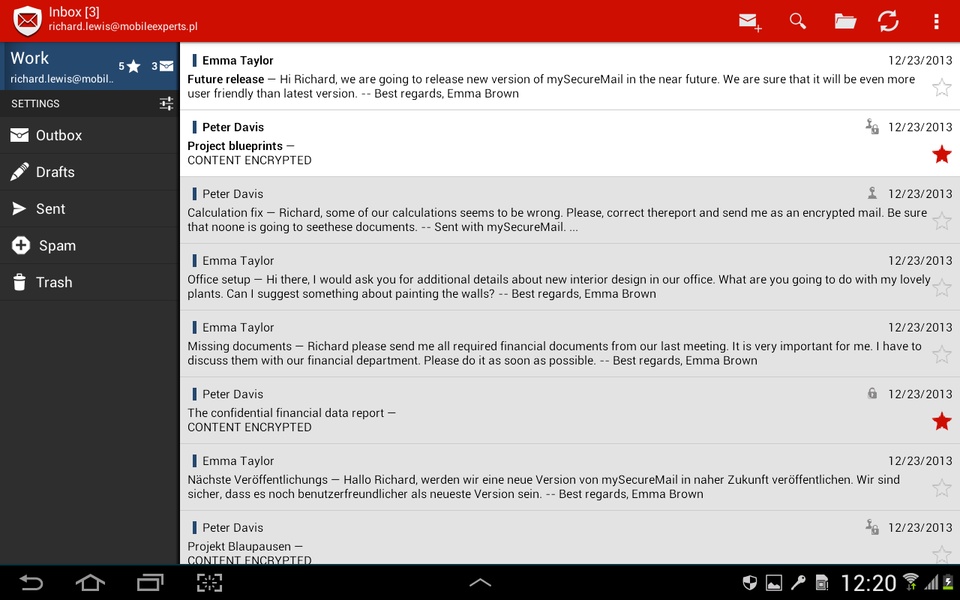 mySecureMail - Preview 12