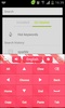 Pink Keyboard Candy GO screenshot 1