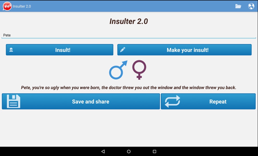 Insulter 2.0 - Preview 2