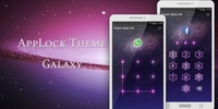 Applock Theme Galaxy screenshot 3