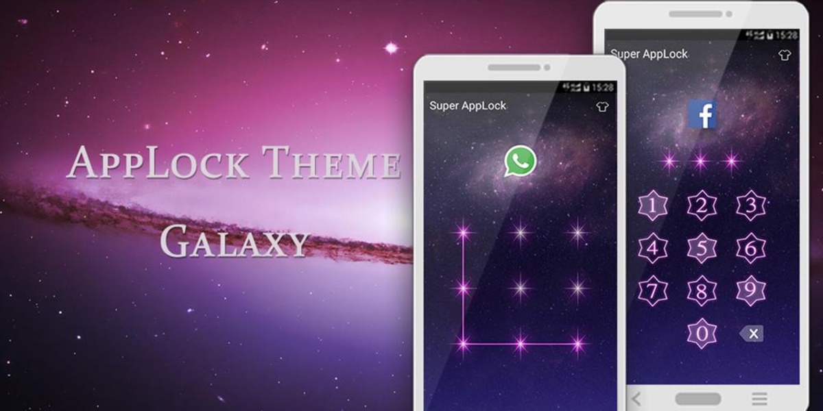 Applock Theme Galaxy - Preview 3