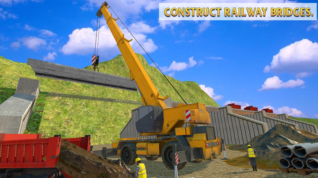 Train Station Construction Railway - Preview 12
