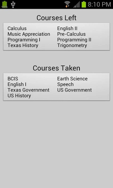 Degree Planner - Preview 3