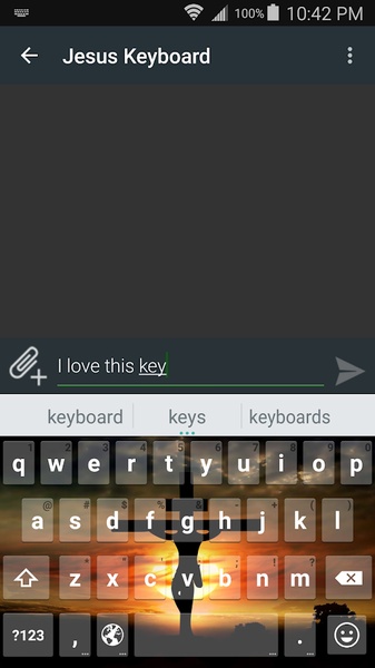 Jesus Keyboard - Preview 3