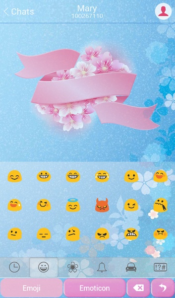 Sakura Spring TouchPal Theme - Preview 2