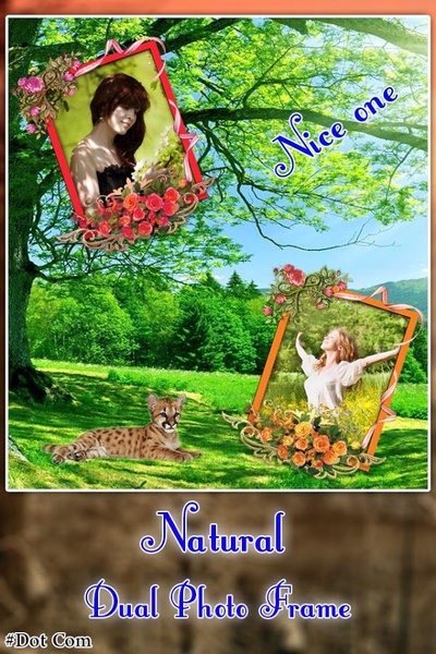 Nature Dual Photo Frame - Preview 4