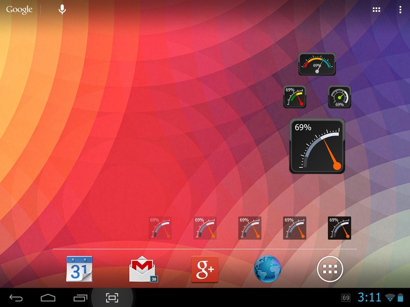 Gauge Battery Widget - Preview 14