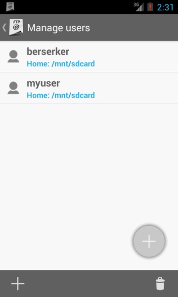 FTPDroid - Preview 5