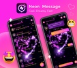 Neon Messages - SMS, Themes screenshot 4