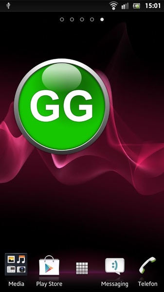 GG Button Widget 1x1 - Preview 2