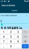 Years to Months converter screenshot 3