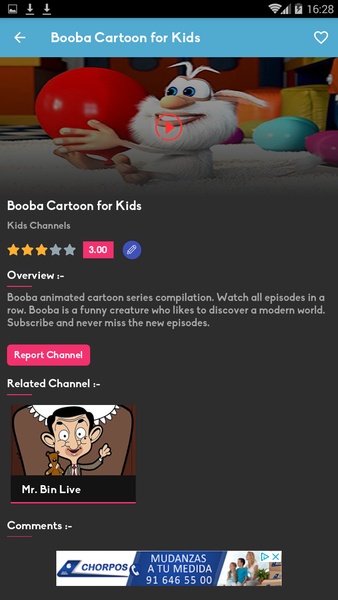 CarToon TV Live - Watch Cartoon Live Streaming Mr - Preview 3