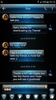 SMS Messages Dusk Blue Theme screenshot 5
