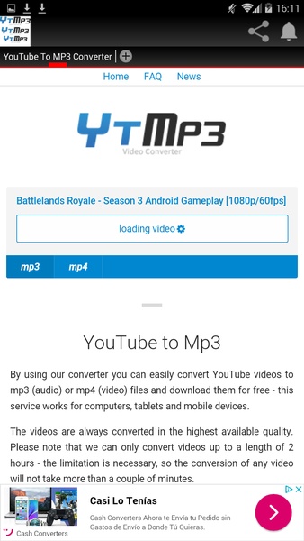 To Mp3 for Android - Download the APK from Uptodown