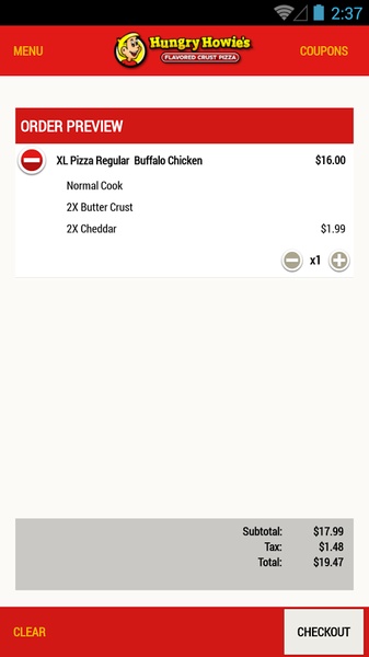 Hungry Howies Pizza - Preview 1