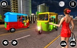 City Rickshaw Game: Car Games screenshot 3