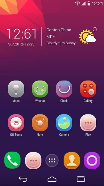 Glorious GOLauncher EX Theme - Preview 3