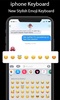 iphone keyboard : iOS Emojis screenshot 1