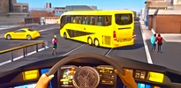 Metro Bus Taxi Driving Games screenshot 1