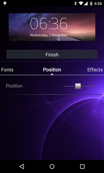 Clock Widget - Preview 2