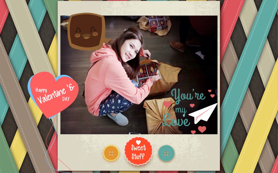 Valentine Photo Sticker - Preview 3
