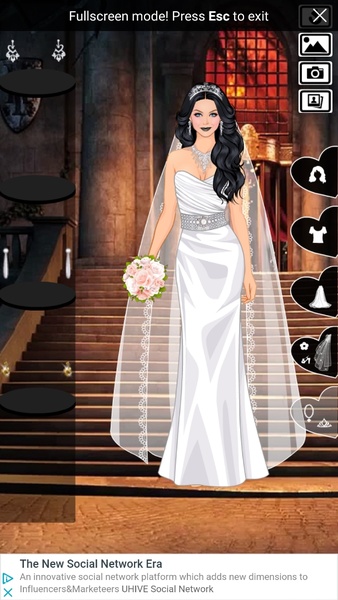 Sweet Vampire Wedding dress up - Preview 2