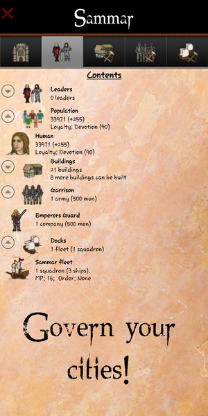Rising Empires 2 - 4X fantasy strategy - Preview 3